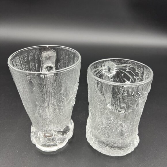 COMPLETE Set Of 4 Vintage 1993 Collectible McDonalds Flintstone Glass Mugs - Picture 13 of 16